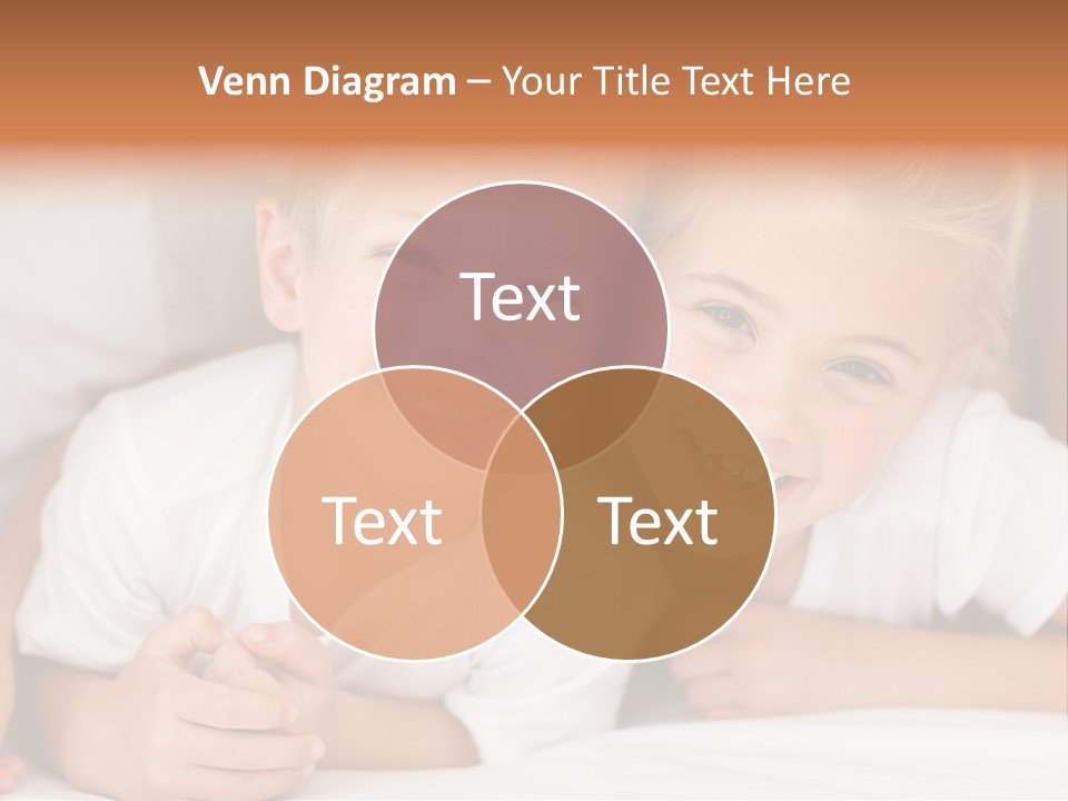 Affection Home Girl PowerPoint Template