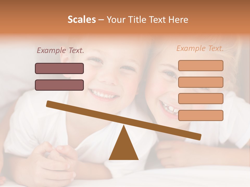 Affection Home Girl PowerPoint Template