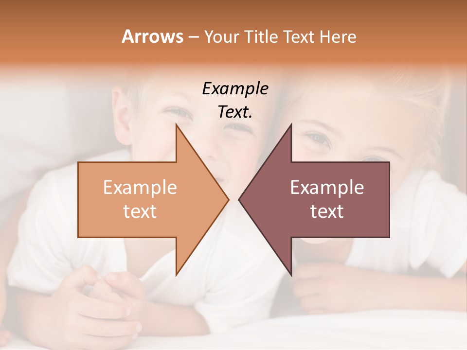 Affection Home Girl PowerPoint Template