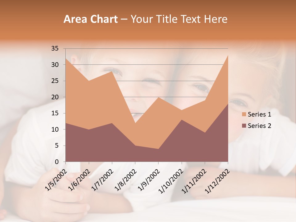 Affection Home Girl PowerPoint Template