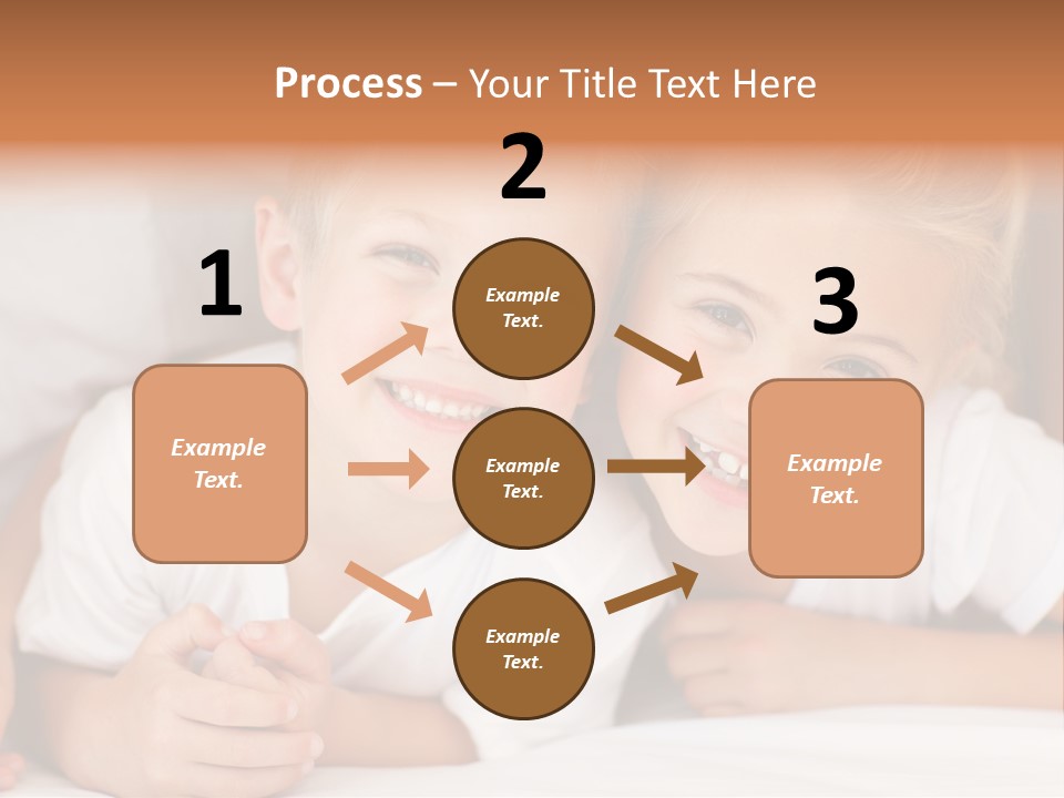 Affection Home Girl PowerPoint Template