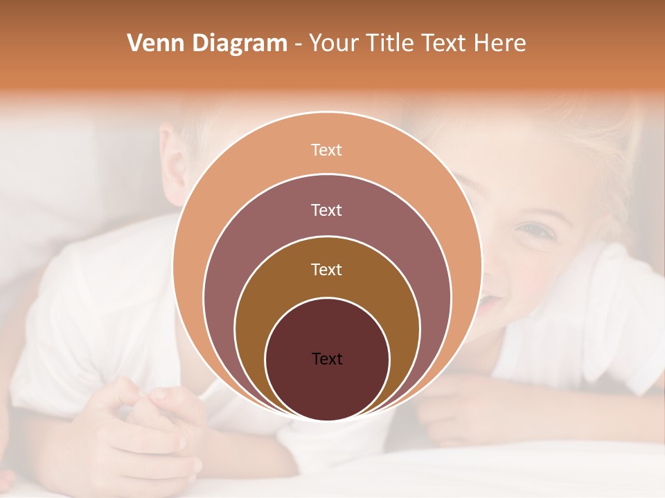 Affection Home Girl PowerPoint Template