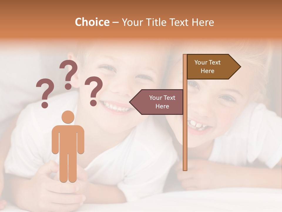 Affection Home Girl PowerPoint Template