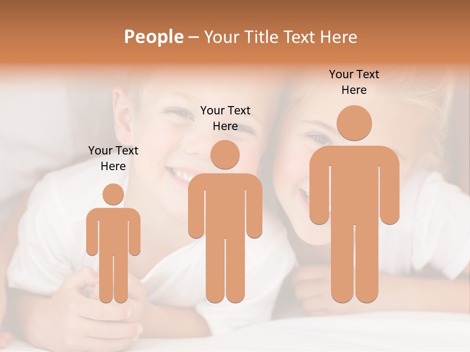 Affection Home Girl PowerPoint Template