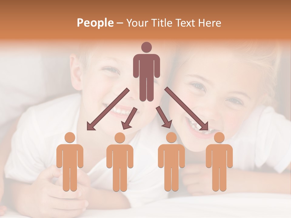 Affection Home Girl PowerPoint Template