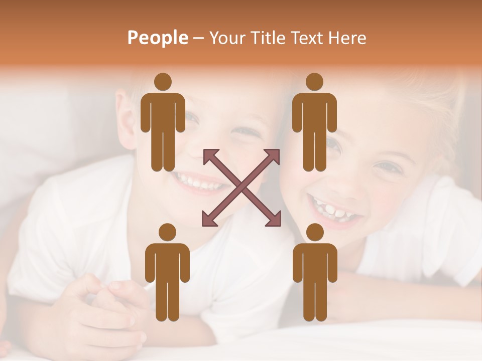 Affection Home Girl PowerPoint Template