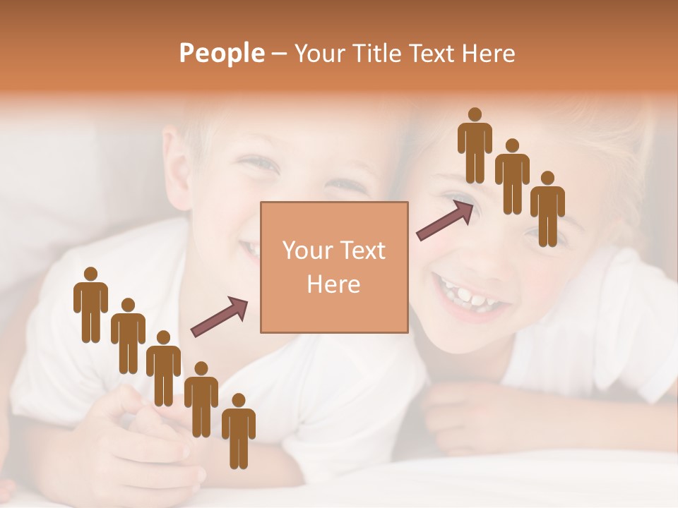 Affection Home Girl PowerPoint Template