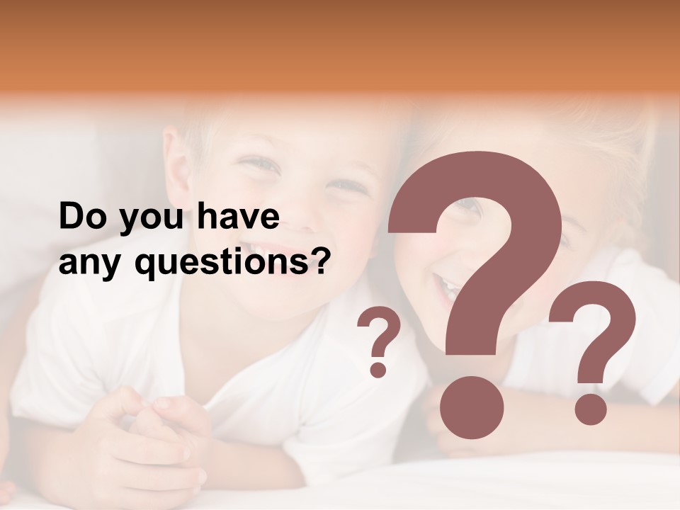 Affection Home Girl PowerPoint Template