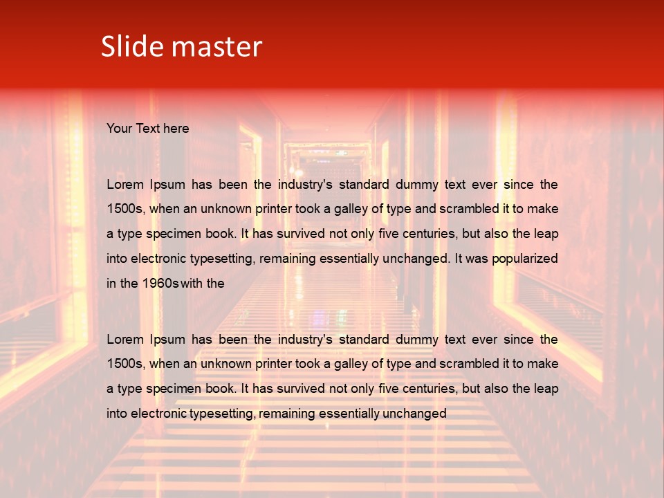 Decoration Structure Comfortable PowerPoint Template