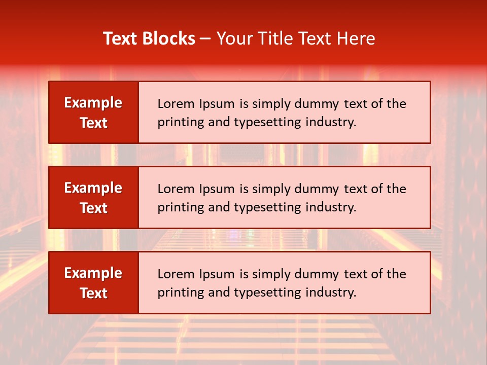 Decoration Structure Comfortable PowerPoint Template