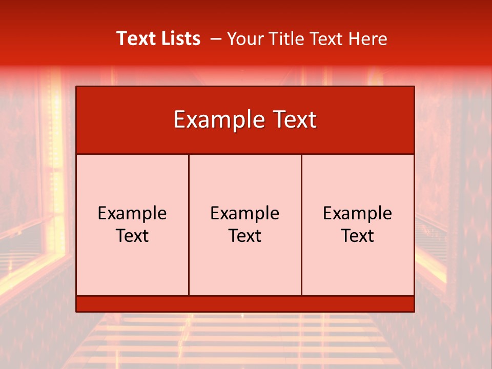 Decoration Structure Comfortable PowerPoint Template
