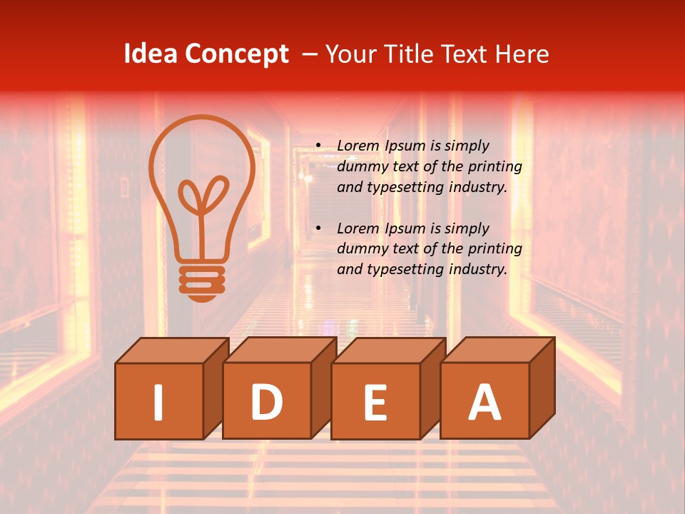 Decoration Structure Comfortable PowerPoint Template