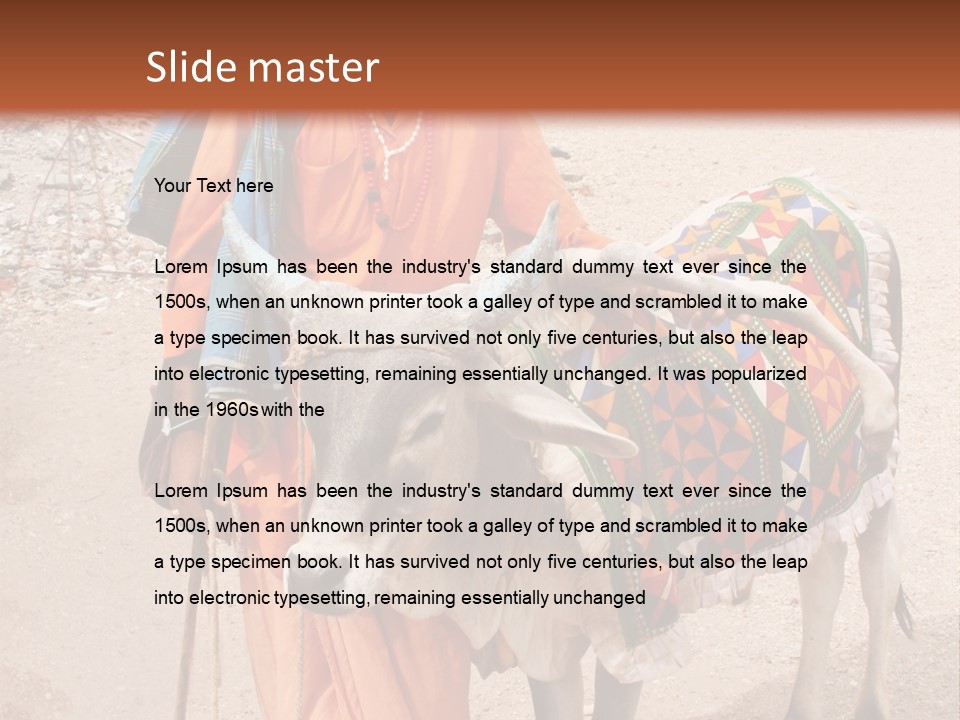 Child Newborn Pretty PowerPoint Template