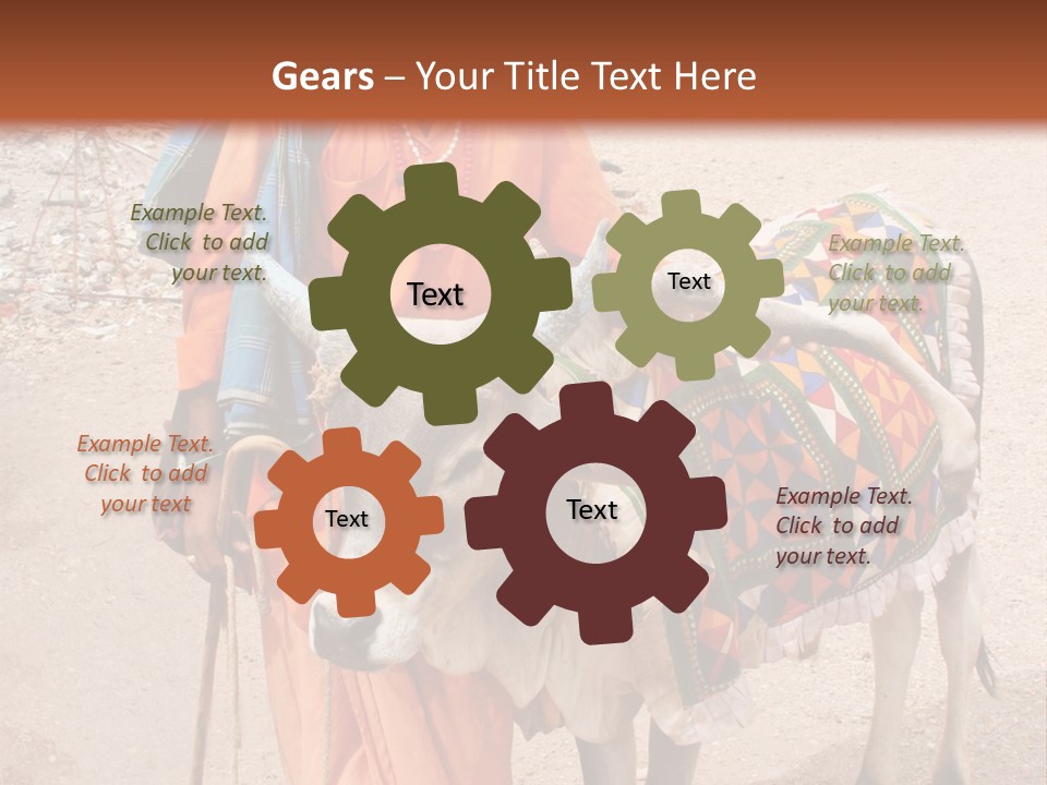 Child Newborn Pretty PowerPoint Template