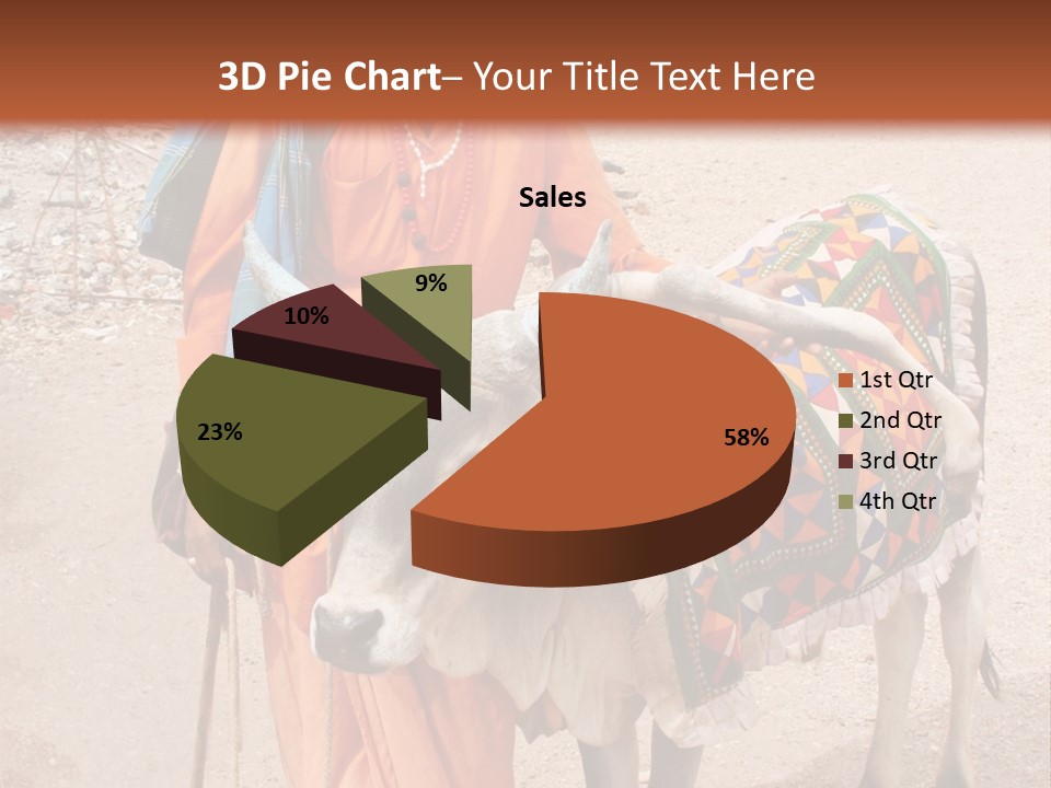 Child Newborn Pretty PowerPoint Template