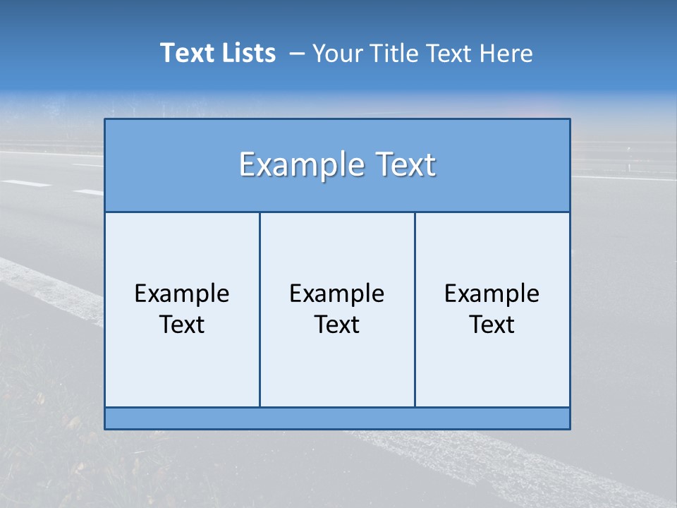 Transit Clipping Truck PowerPoint Template