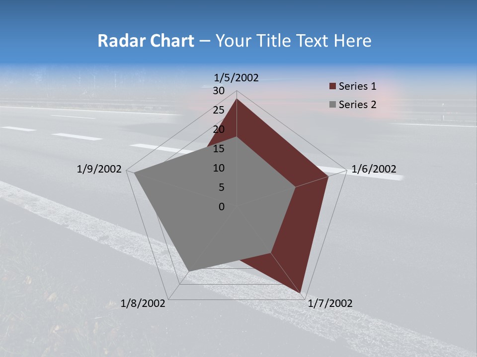 Transit Clipping Truck PowerPoint Template