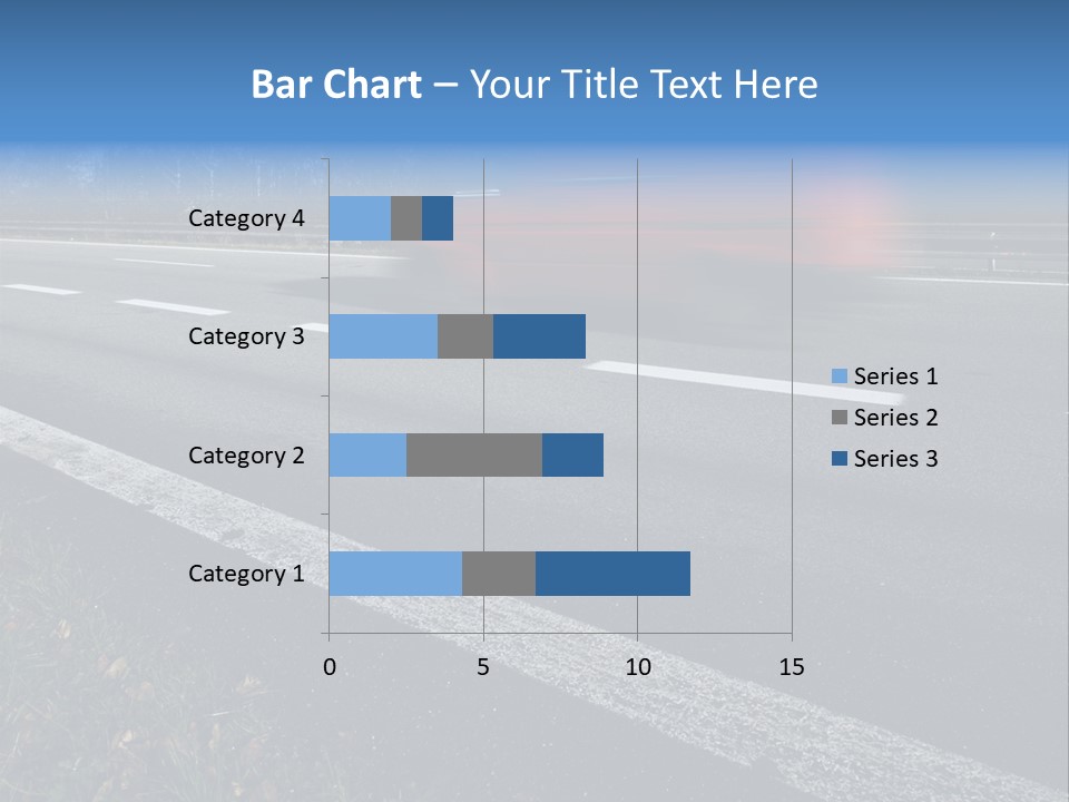 Transit Clipping Truck PowerPoint Template