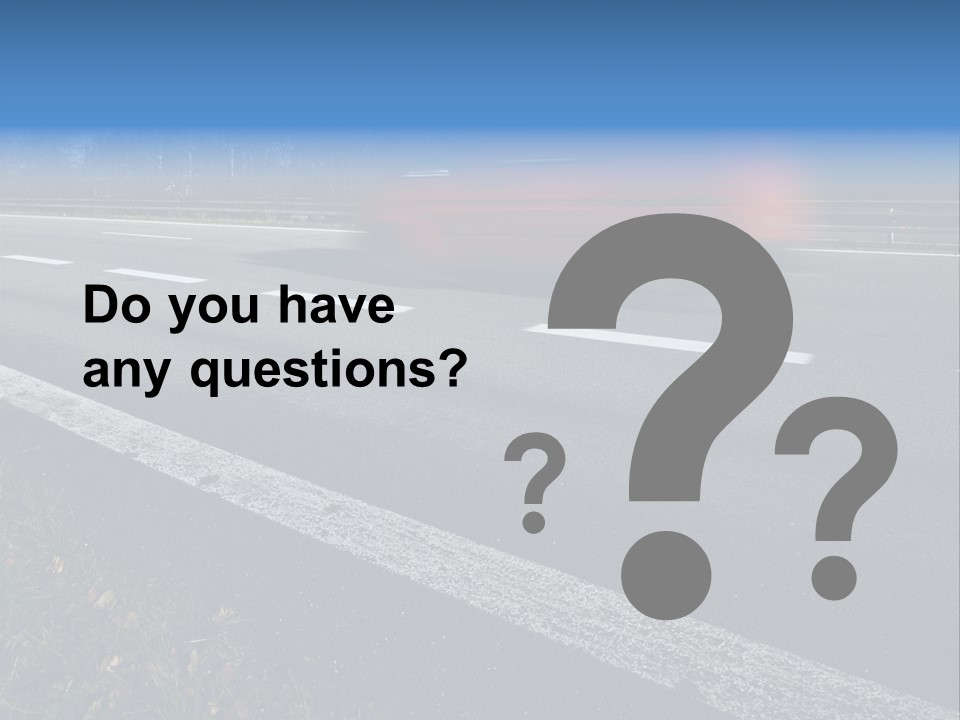 Transit Clipping Truck PowerPoint Template