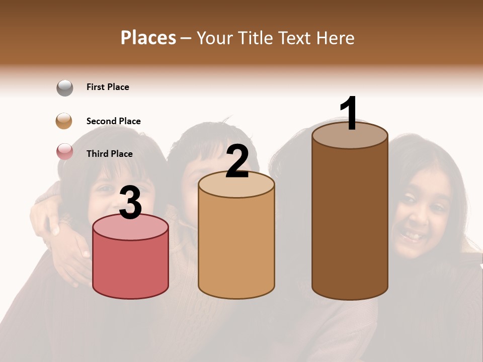 Asian Siblings Elementary PowerPoint Template