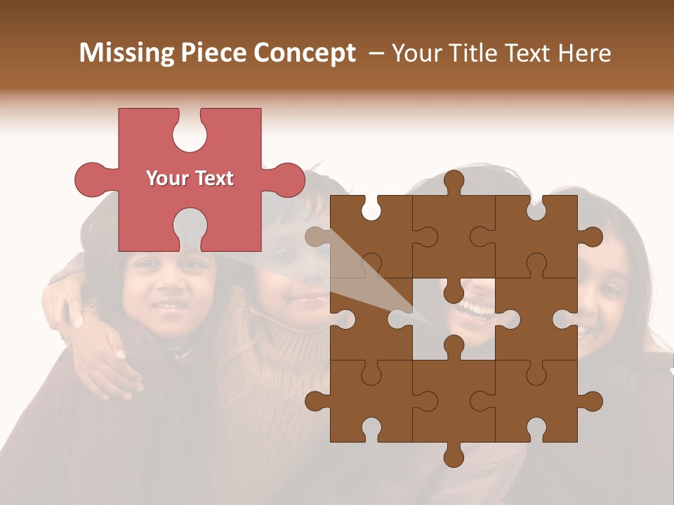 Asian Siblings Elementary PowerPoint Template