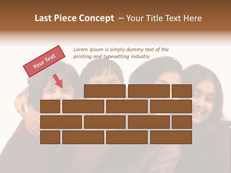 Asian Siblings Elementary PowerPoint Template