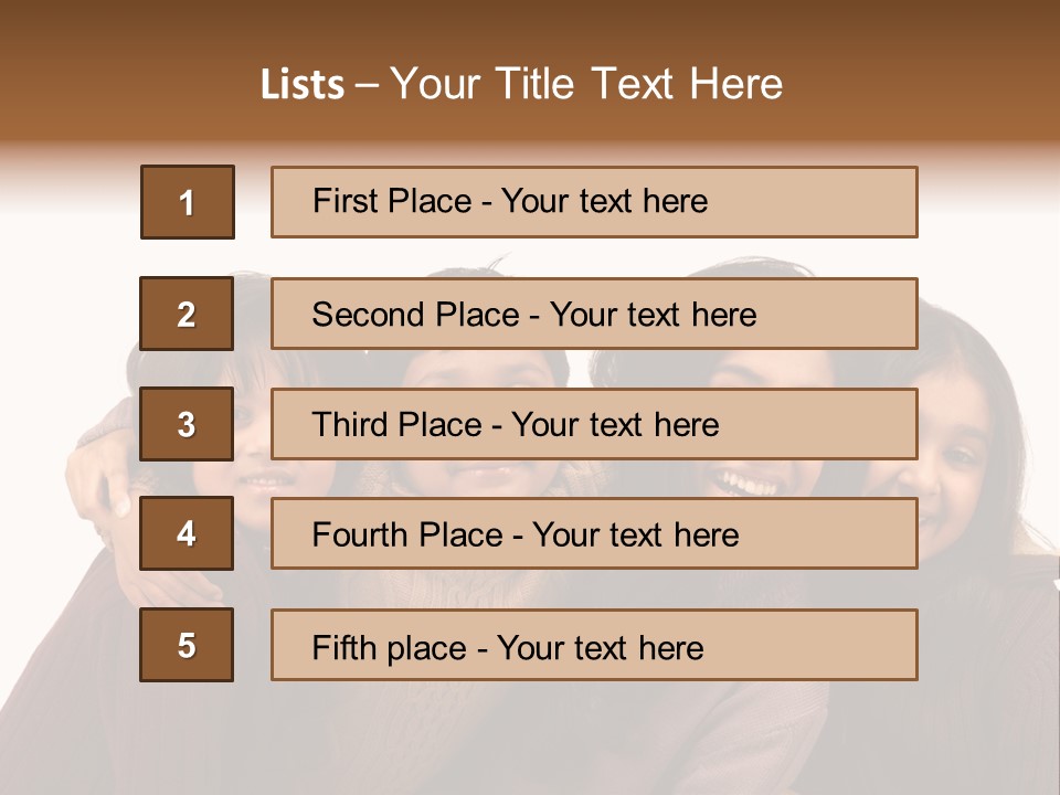 Asian Siblings Elementary PowerPoint Template
