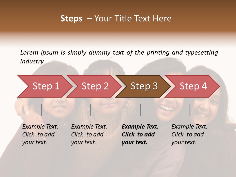 Asian Siblings Elementary PowerPoint Template