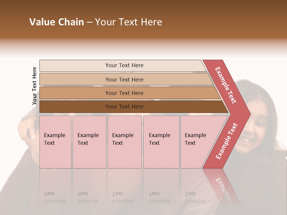 Asian Siblings Elementary PowerPoint Template