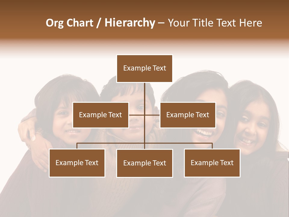Asian Siblings Elementary PowerPoint Template