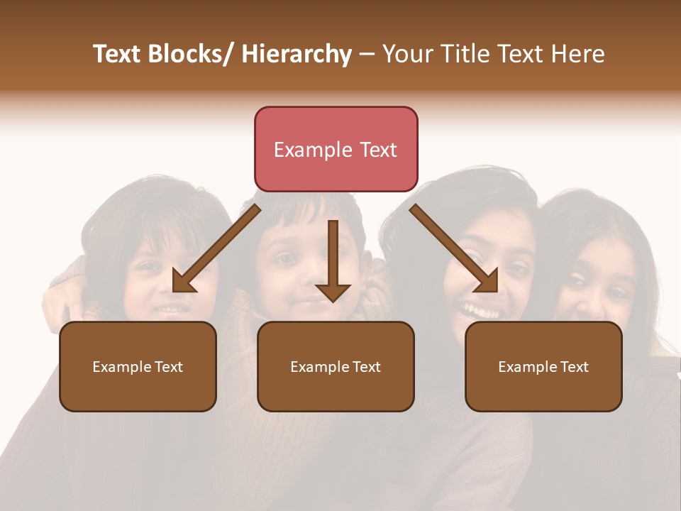 Asian Siblings Elementary PowerPoint Template