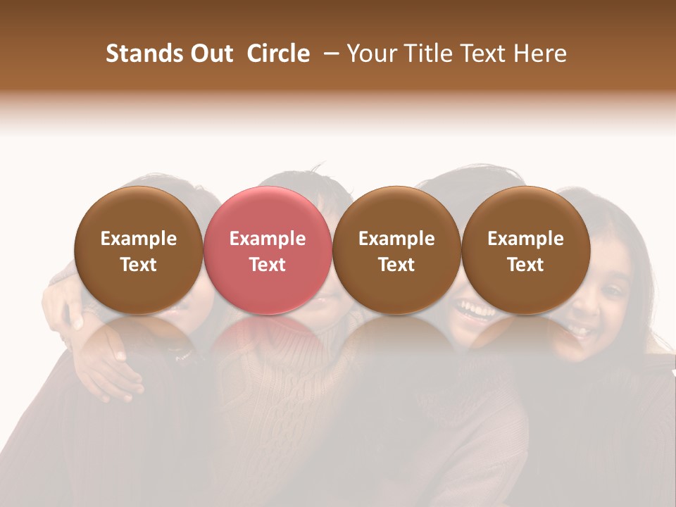 Asian Siblings Elementary PowerPoint Template