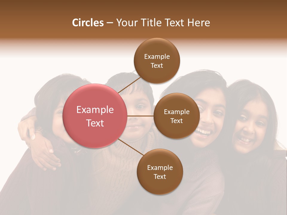 Asian Siblings Elementary PowerPoint Template