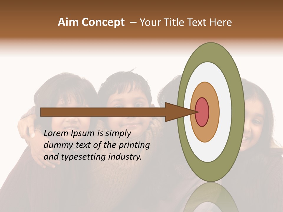 Asian Siblings Elementary PowerPoint Template