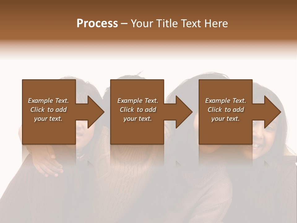 Asian Siblings Elementary PowerPoint Template