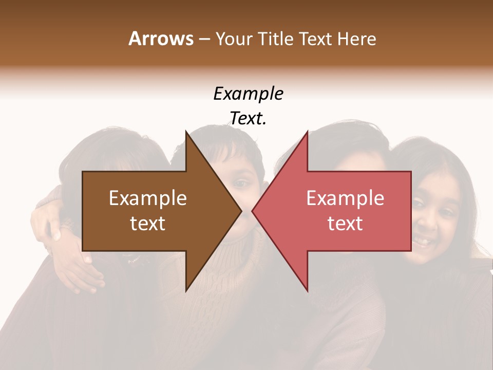 Asian Siblings Elementary PowerPoint Template