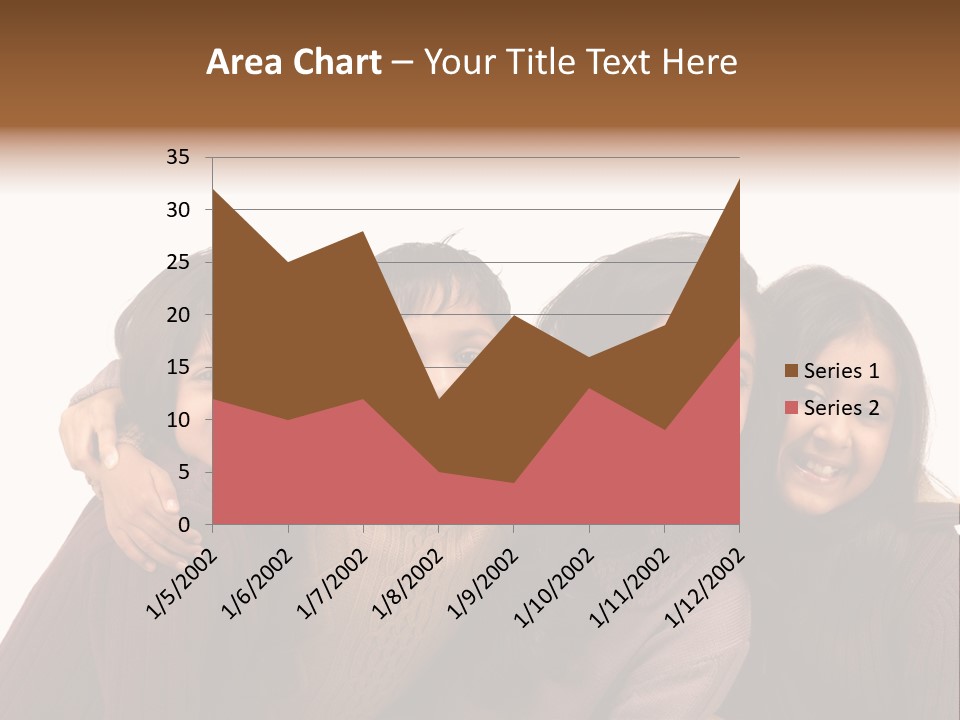 Asian Siblings Elementary PowerPoint Template