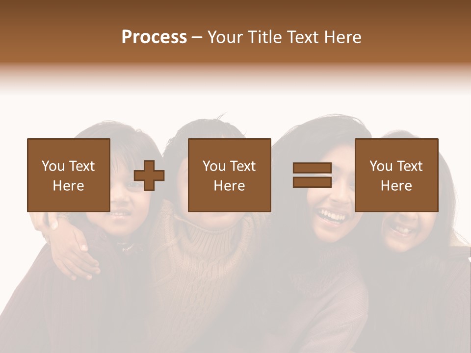 Asian Siblings Elementary PowerPoint Template