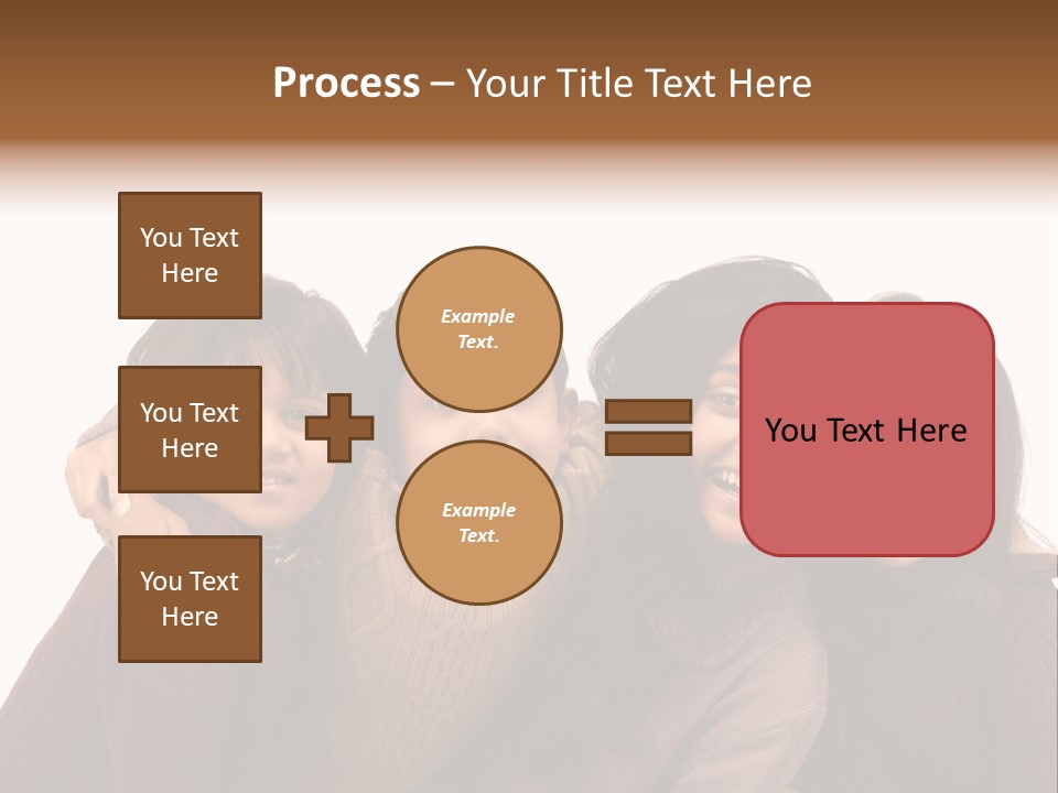 Asian Siblings Elementary PowerPoint Template