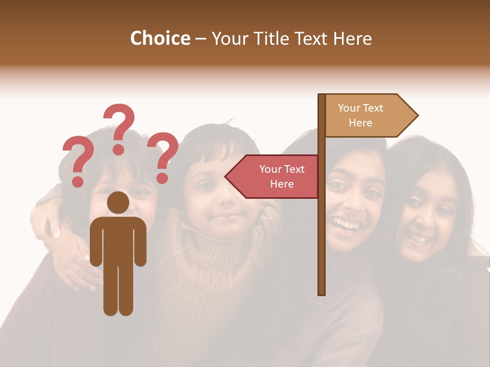 Asian Siblings Elementary PowerPoint Template