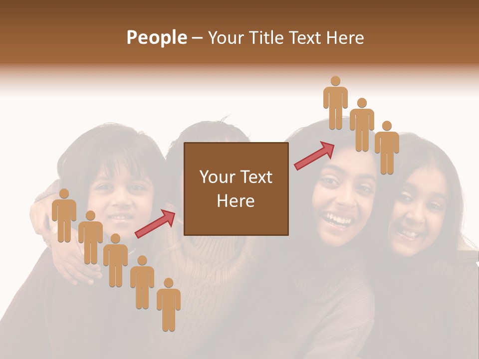 Asian Siblings Elementary PowerPoint Template