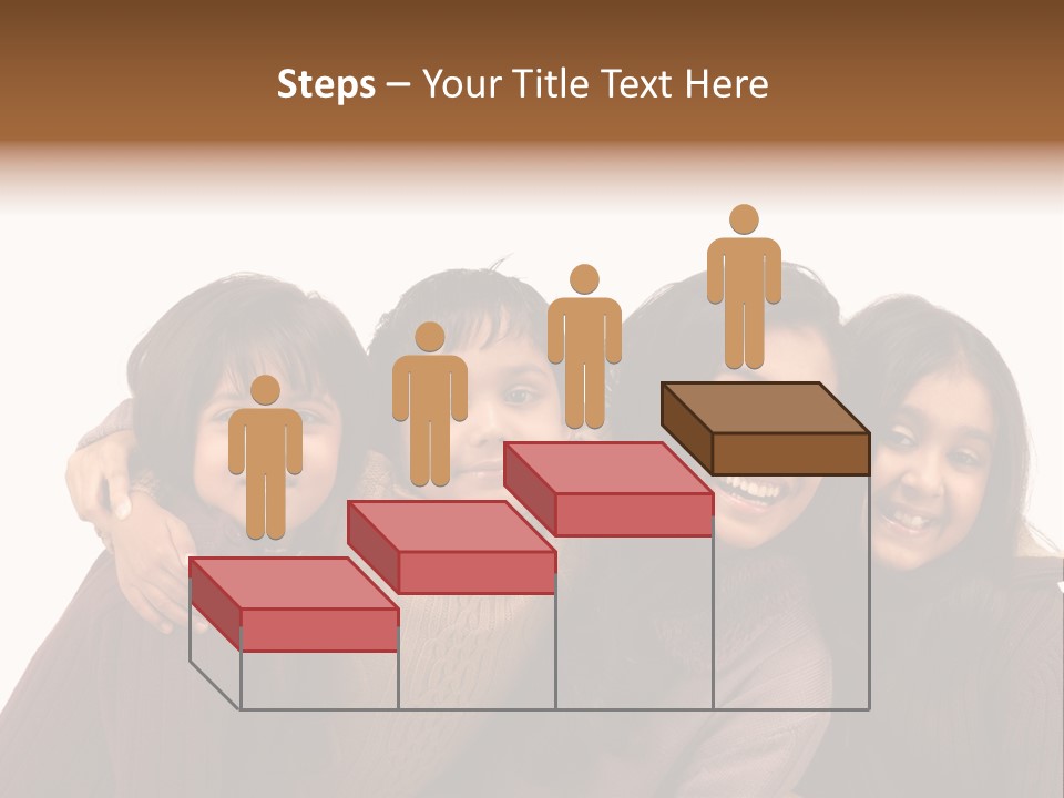 Asian Siblings Elementary PowerPoint Template