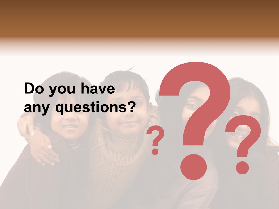 Asian Siblings Elementary PowerPoint Template