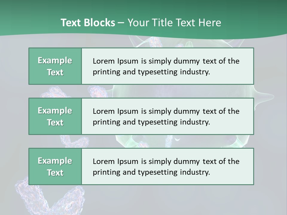Illustration Organism Biology PowerPoint Template