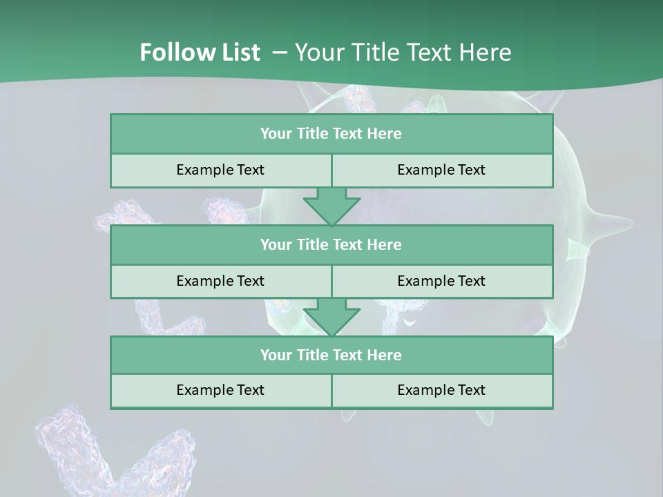 Illustration Organism Biology PowerPoint Template