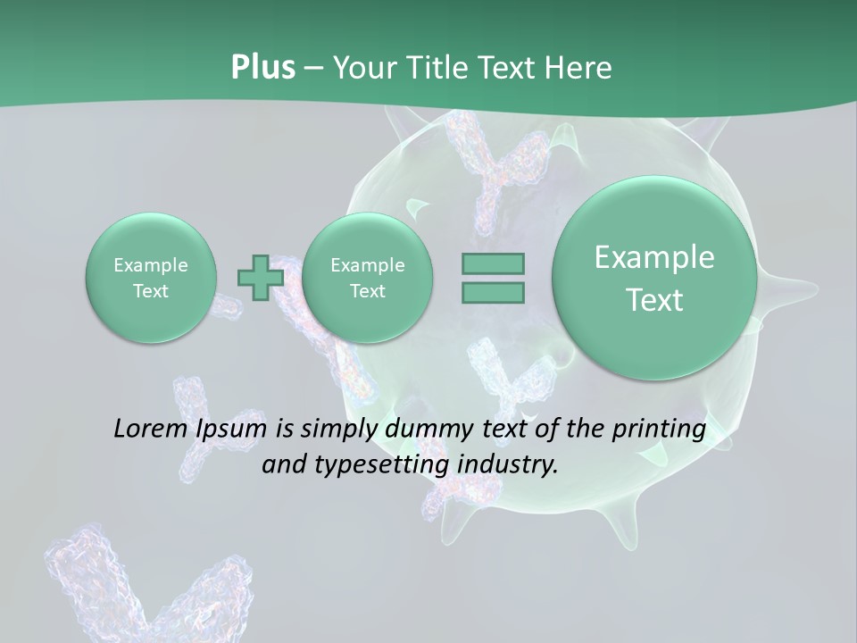 Illustration Organism Biology PowerPoint Template
