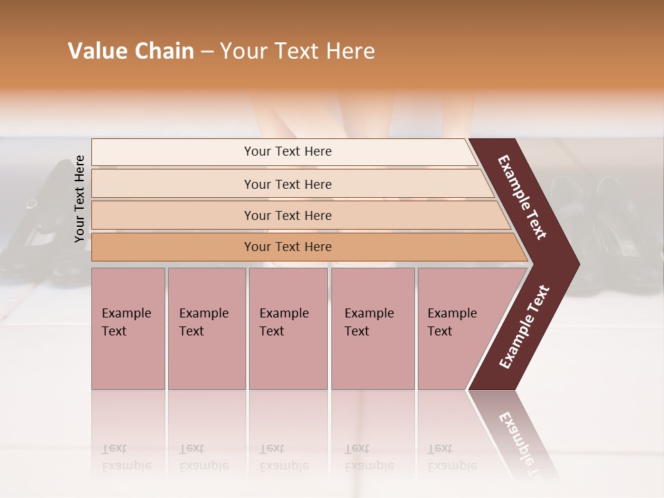Mature Female Cook PowerPoint Template