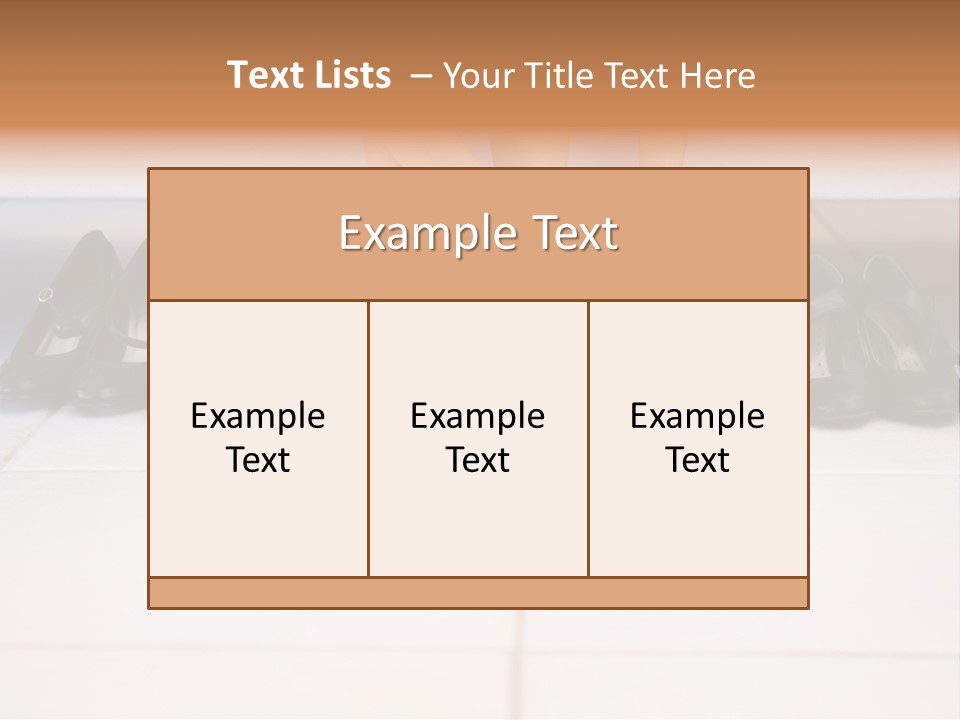 Mature Female Cook PowerPoint Template