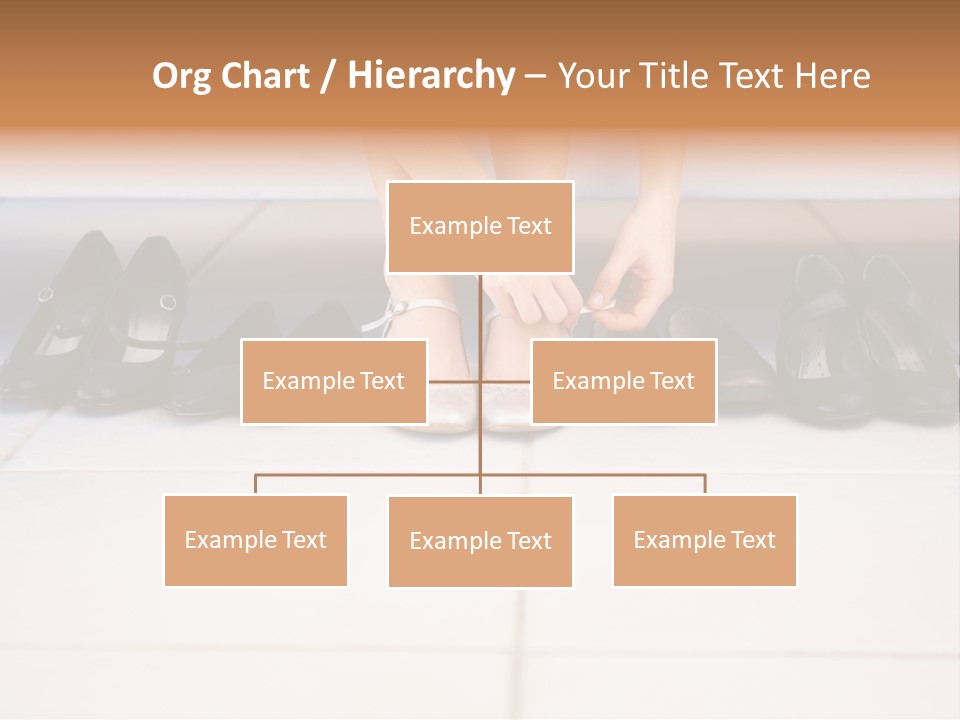 Mature Female Cook PowerPoint Template