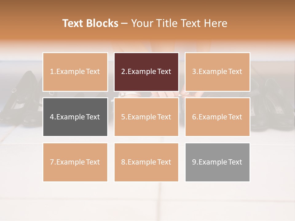 Mature Female Cook PowerPoint Template